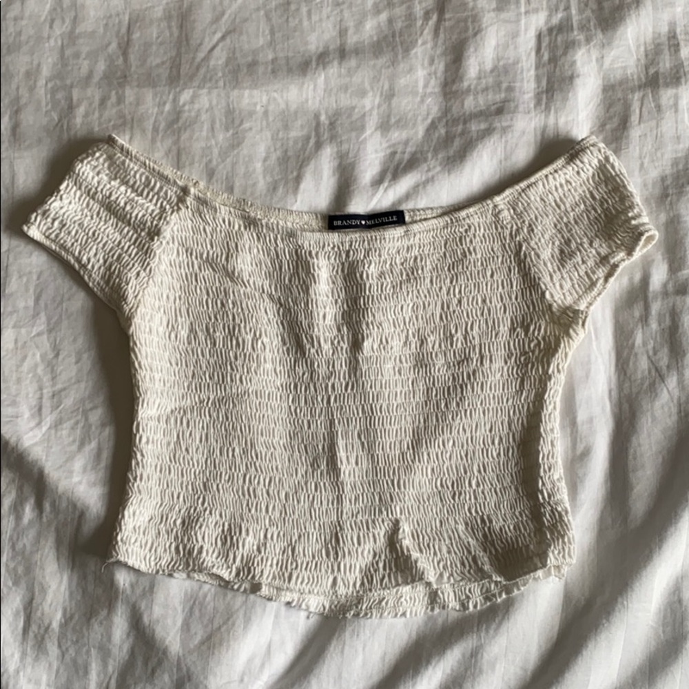 Cropped brandy Melville top